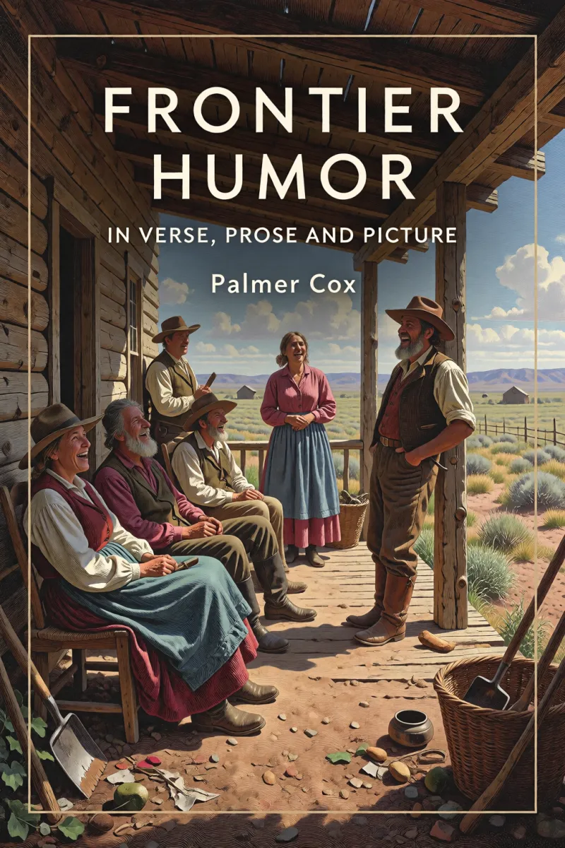 Cover of Frontier Humor in Verse, Prose and Picture by Palmer Cox