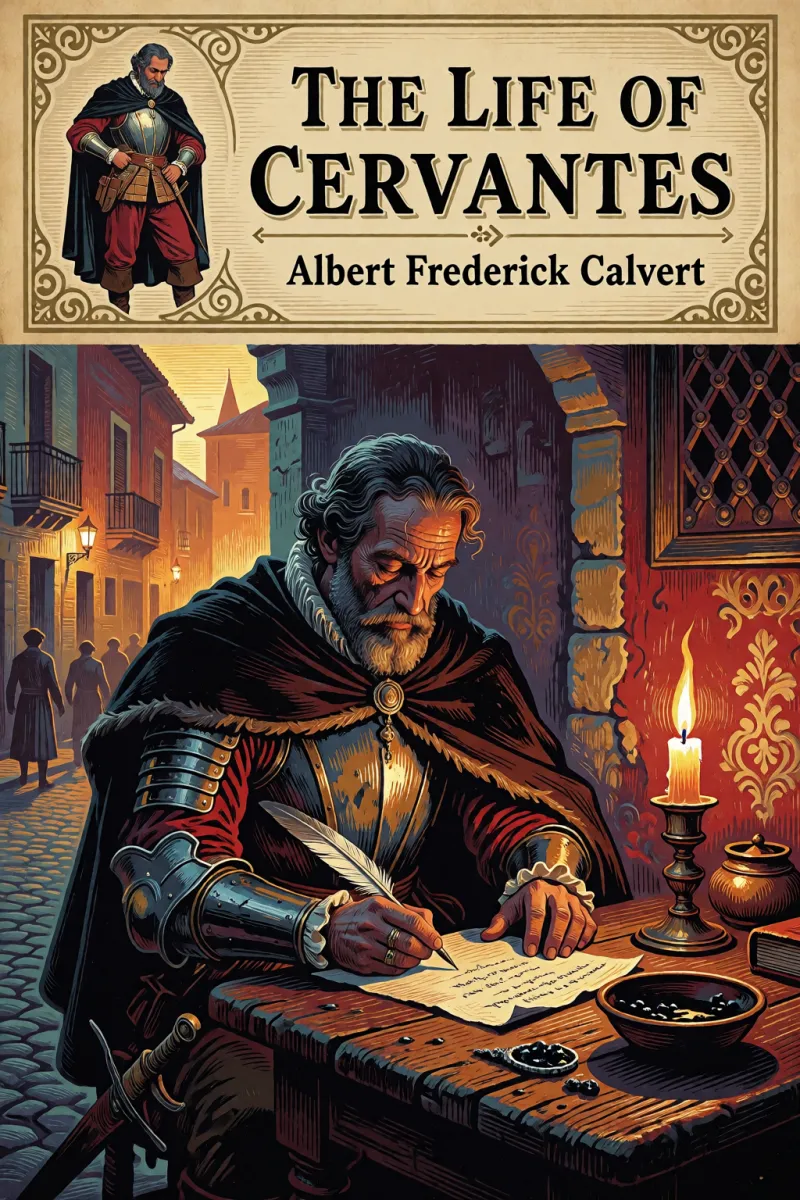 Cover of The Life of Cervantes by Albert Frederick Calvert