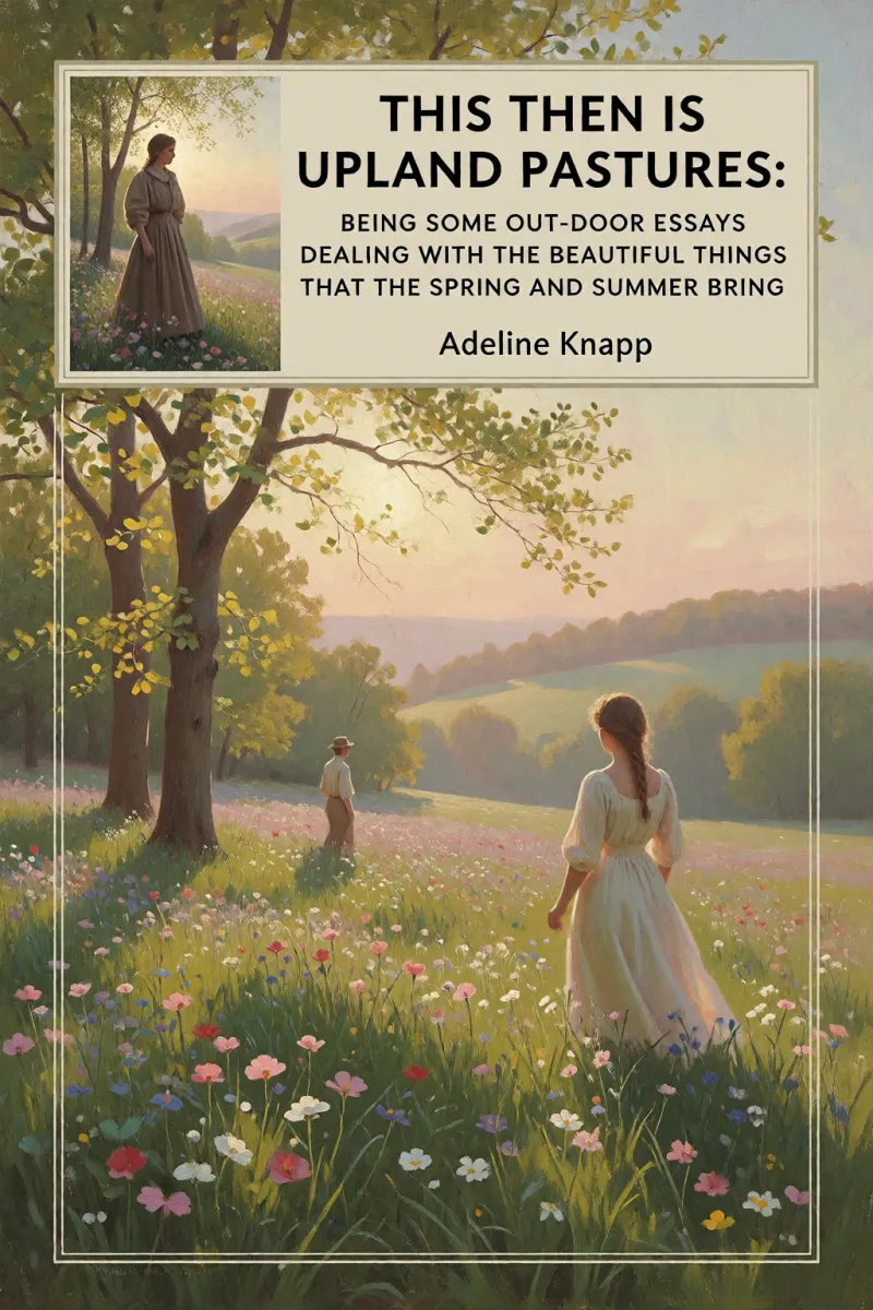 Cover of This Then is Upland Pastures: Being some out-door essays dealing with the beautiful things that the spring and summer bring by Adeline Knapp