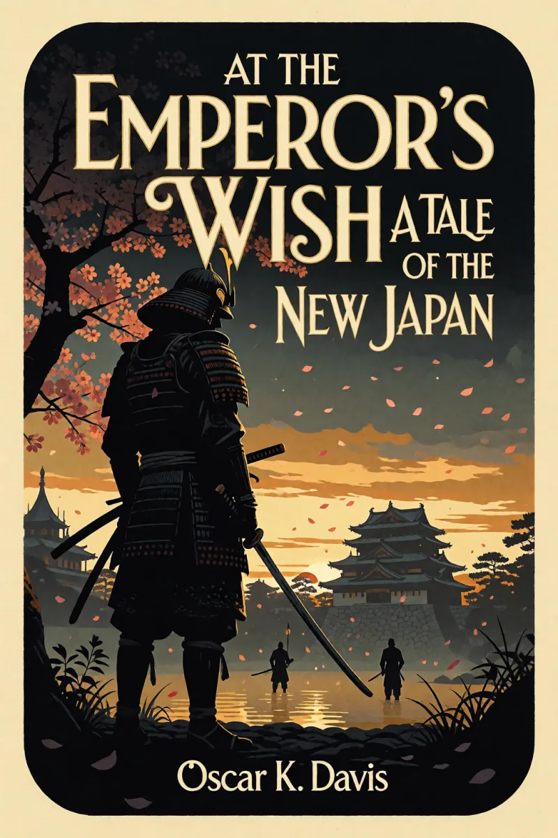 Cover of At the Emperor's Wish: A Tale of the New Japan by Oscar K. Davis