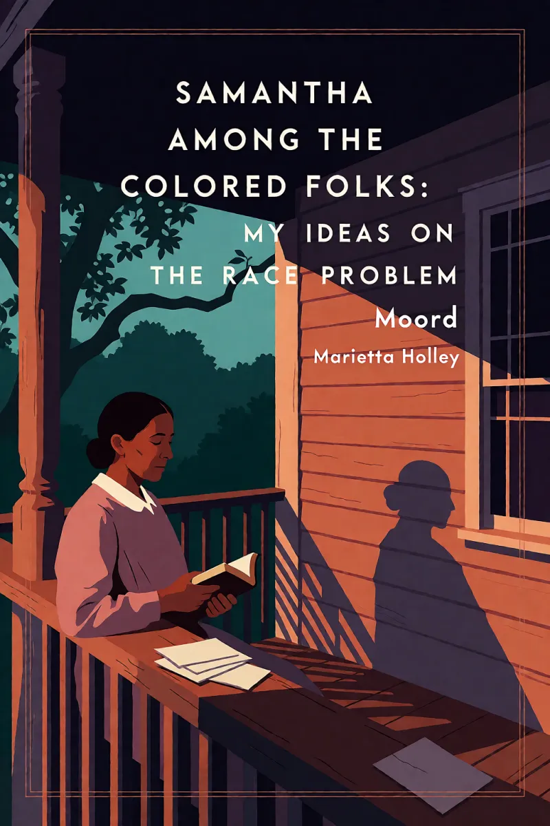 Cover of Samantha Among the Colored Folks: "My Ideas on the Race Problem" by Marietta Holley