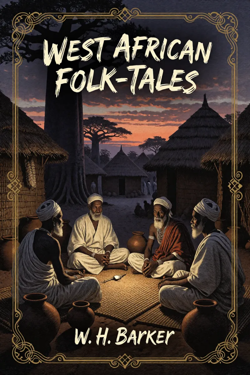 Cover of West African Folk-Tales by W. H. Barker