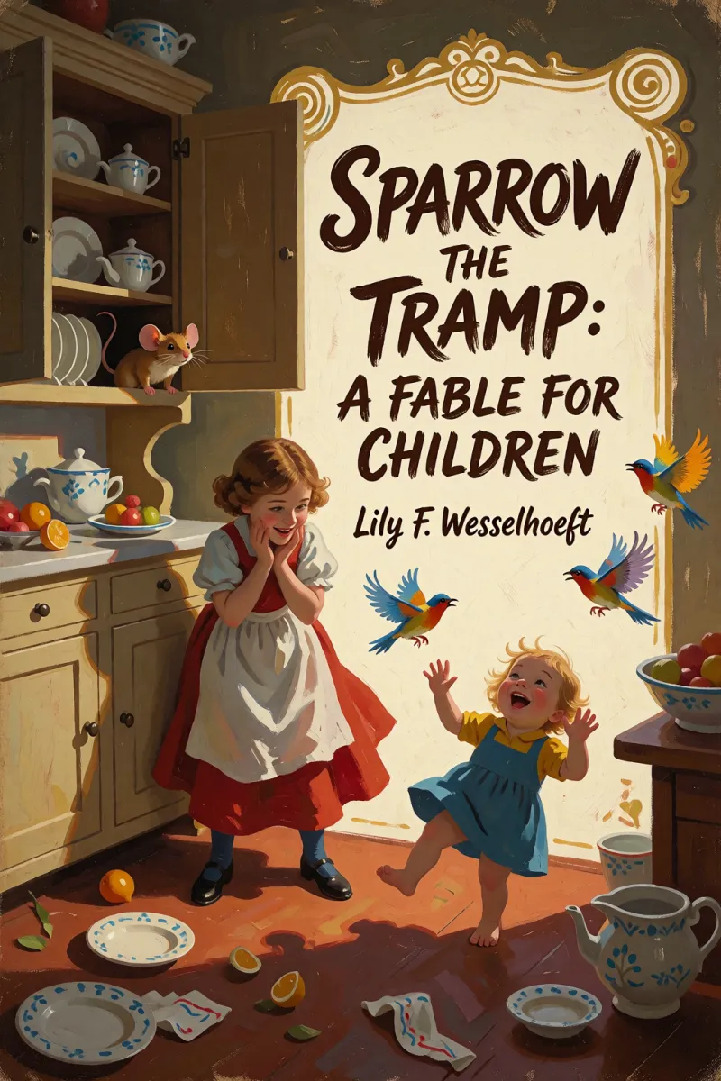 Cover of Sparrow the tramp: A fable for children by Lily F. Wesselhoeft