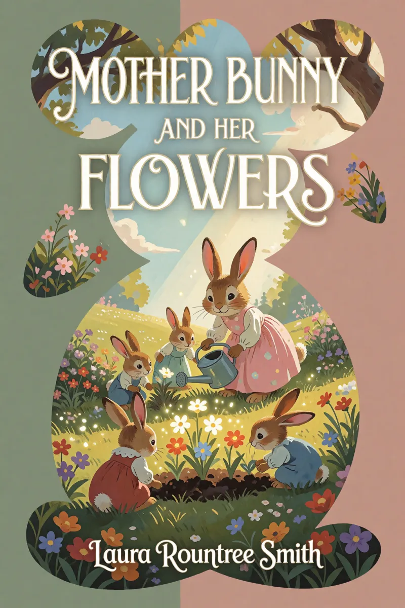 Cover of Mother Bunny and her flowers by Laura Rountree Smith