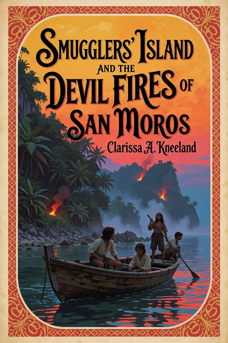 Cover of Smugglers' Island and the devil fires of San Moros by Clarissa A. Kneeland