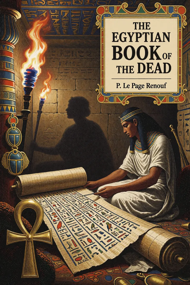 Cover of The Egyptian Book of the dead by P. Le Page Renouf
