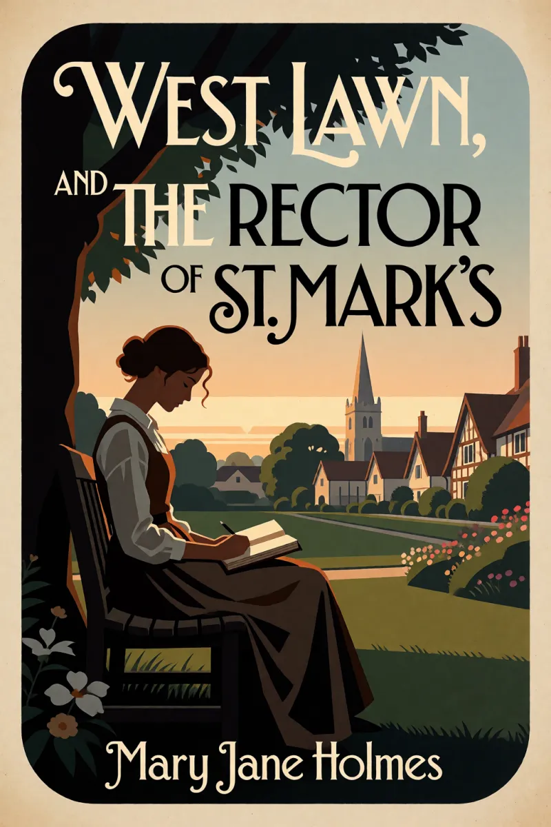 Cover of West Lawn, and The rector of St. Mark's by Mary Jane Holmes