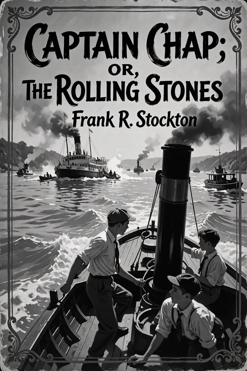 Cover of Captain Chap; or, The Rolling Stones by Frank R. Stockton