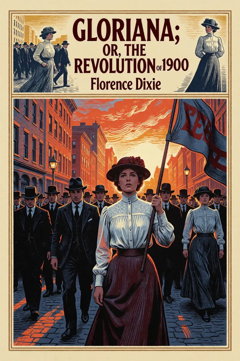 Cover of Gloriana; or, the revolution of 1900 by Florence Dixie