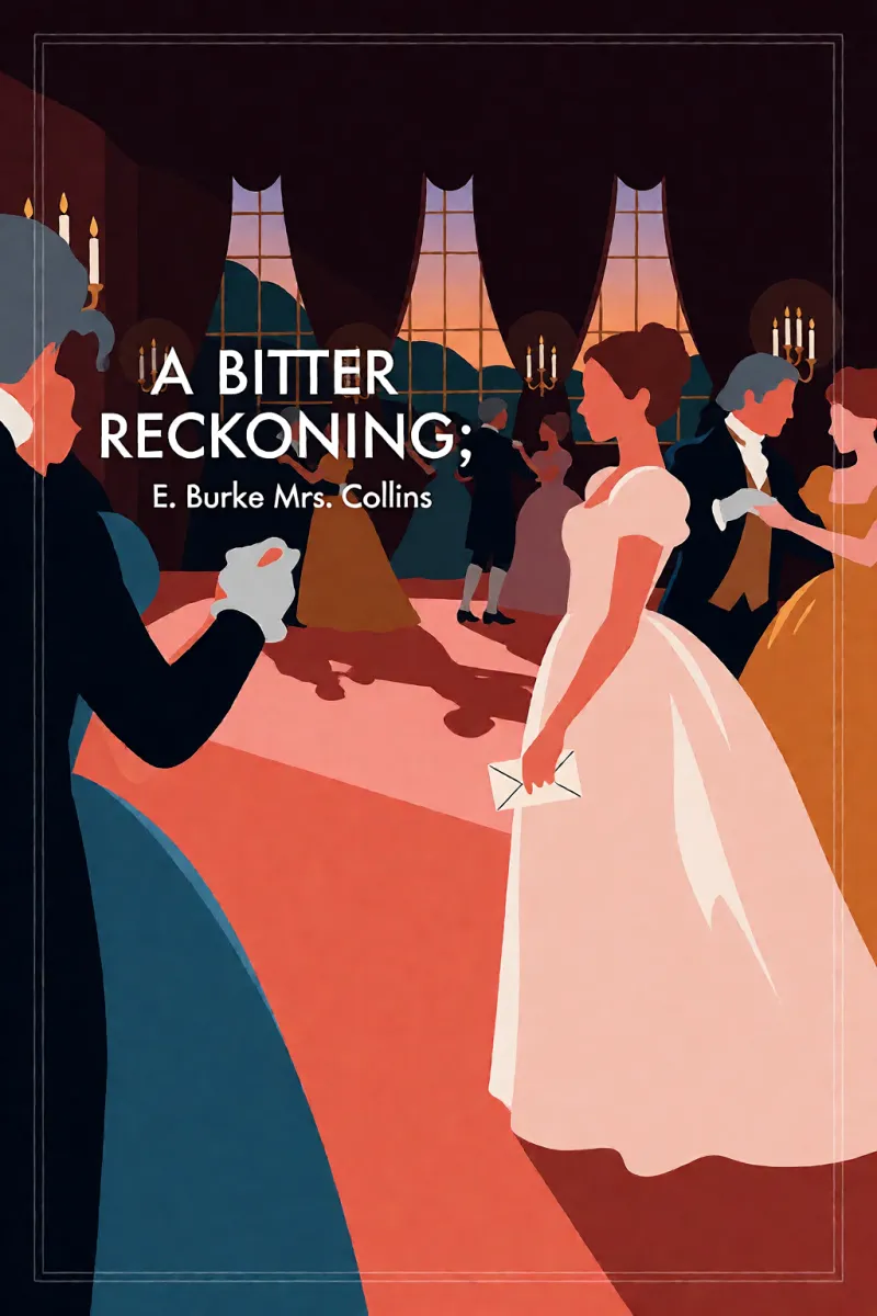 Cover of A bitter reckoning; by E. Burke Mrs. Collins