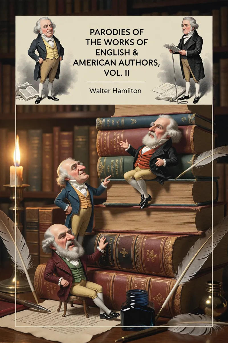 Cover of Parodies of the works of English & American authors, vol. II by Walter Hamilton