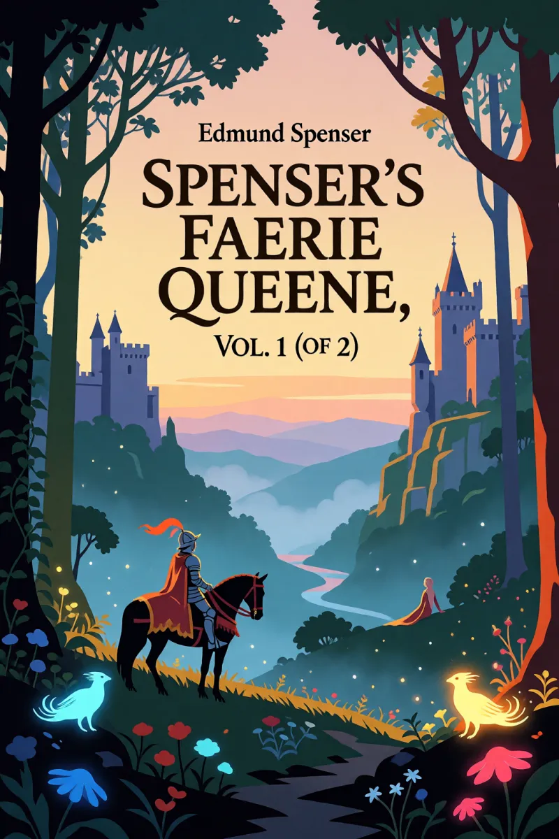 Cover of Spenser's Faerie Queene, Vol. 1 (of 2) by Edmund Spenser