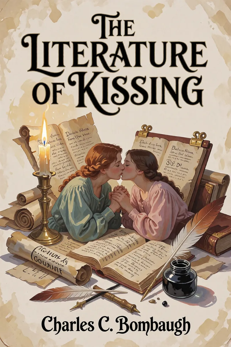 Cover of The literature of kissing by Charles C. Bombaugh
