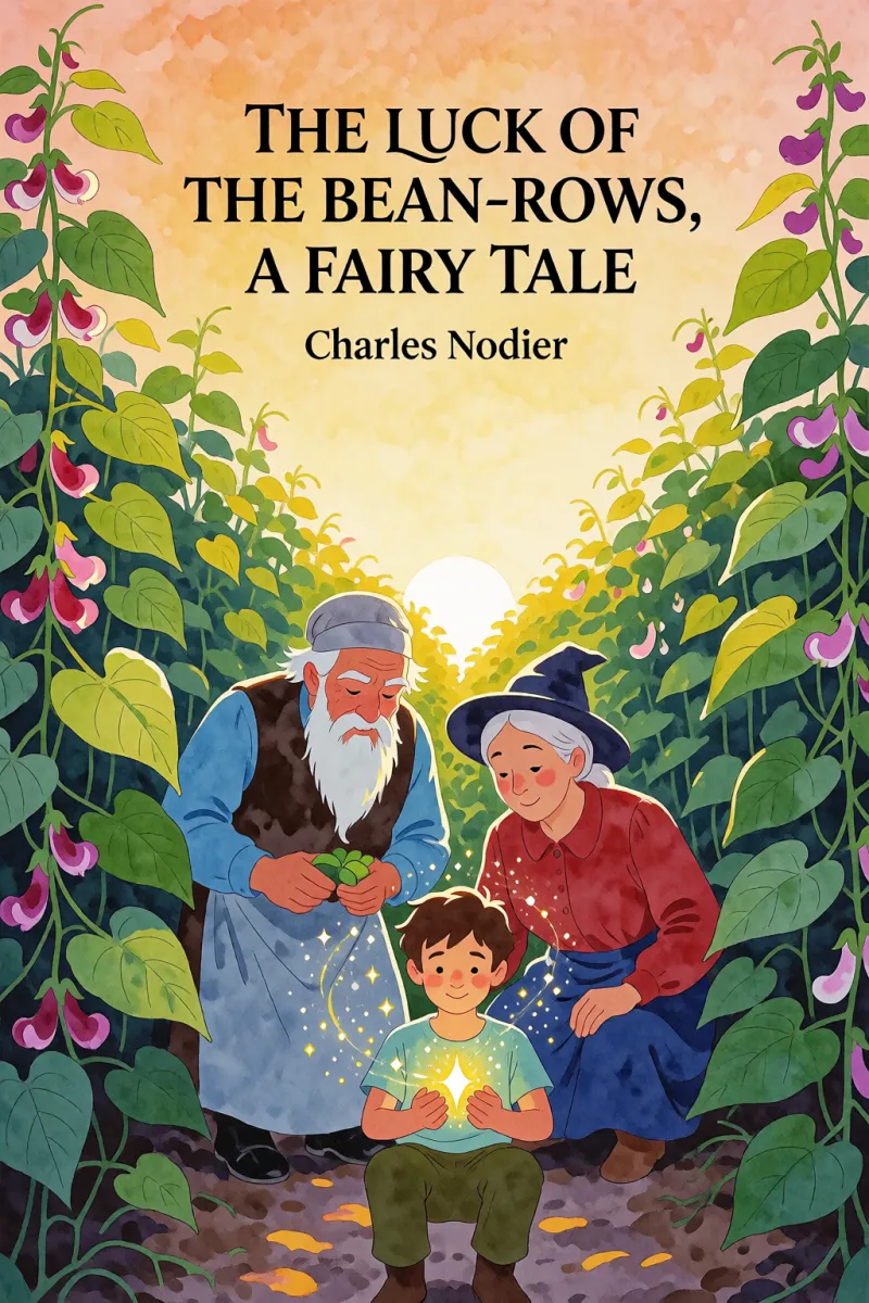 Cover of The luck of the bean-rows, a fairy tale by Charles Nodier