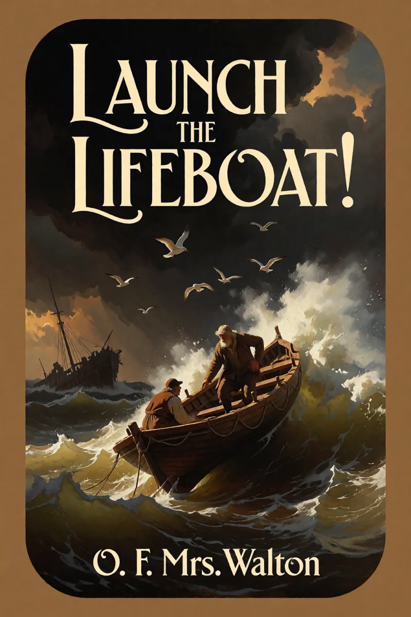 Cover of Launch the lifeboat! by O. F. Mrs. Walton