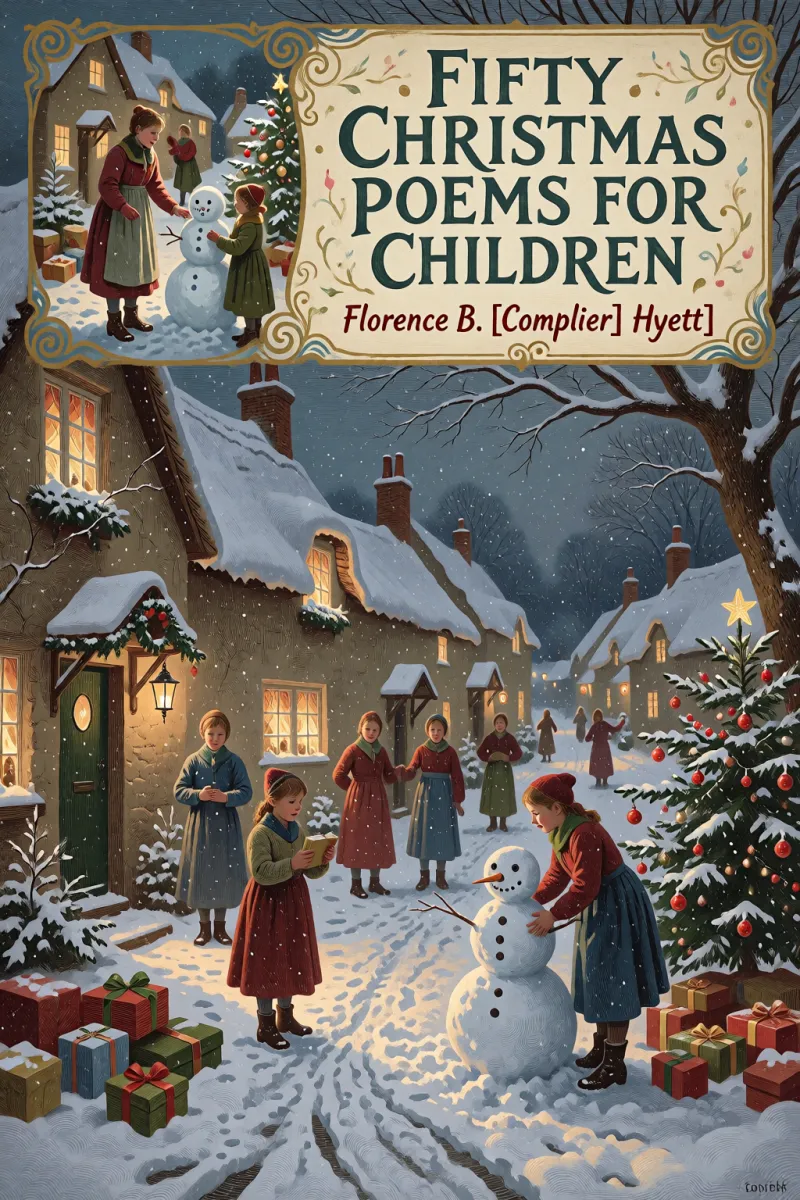 Cover of Fifty Christmas poems for children by Florence B. [Compiler] Hyett
