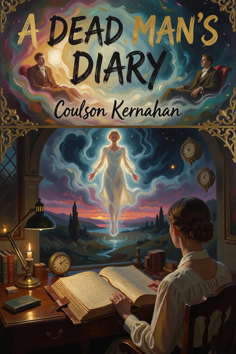 Cover of A dead man's diary by Coulson Kernahan