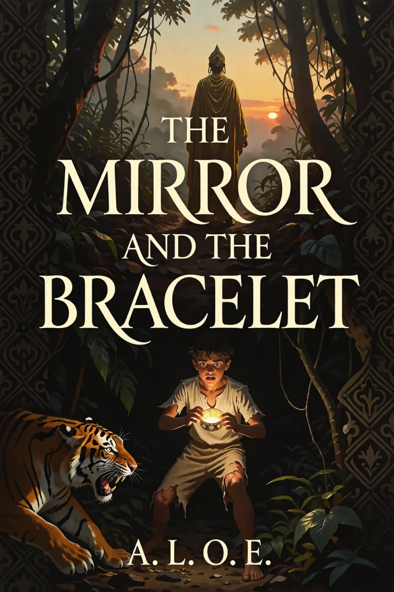 Cover of The mirror and the bracelet by A. L. O. E.