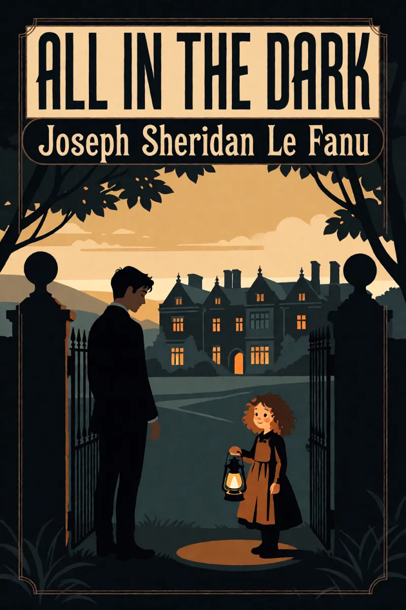 Cover of All in the dark by Joseph Sheridan Le Fanu