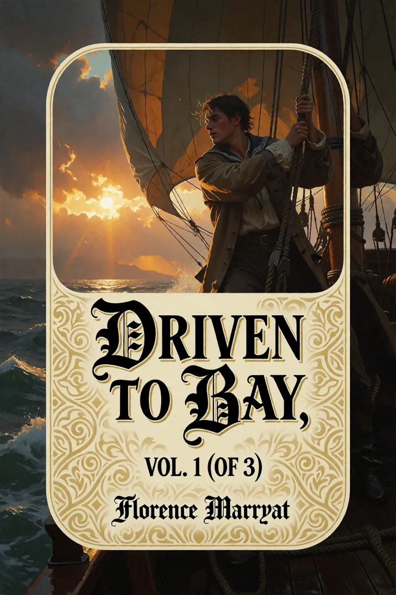 Cover of Driven to bay, Vol. 1 (of 3) by Florence Marryat