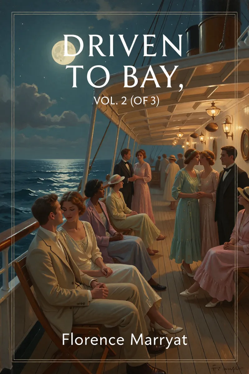 Cover of Driven to bay, Vol. 2 (of 3) by Florence Marryat