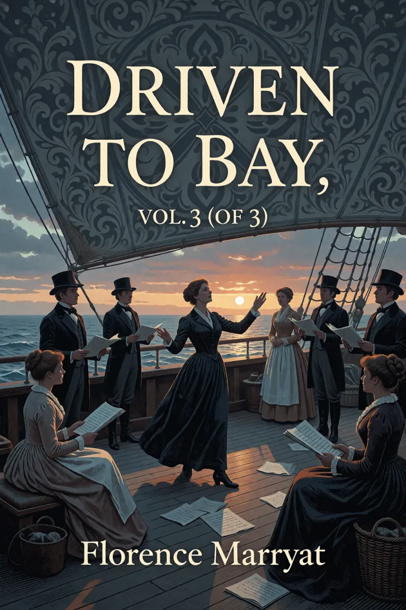 Cover of Driven to bay, Vol. 3 (of 3) by Florence Marryat