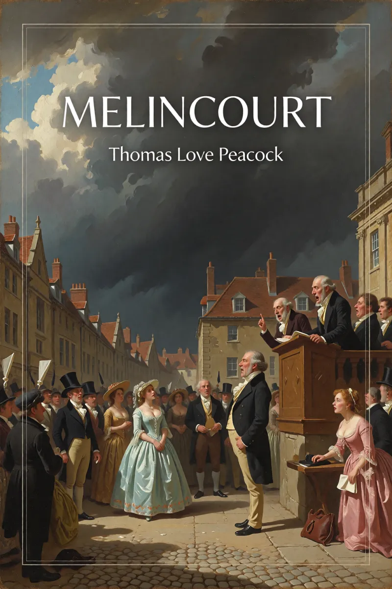 Cover of Melincourt by Thomas Love Peacock