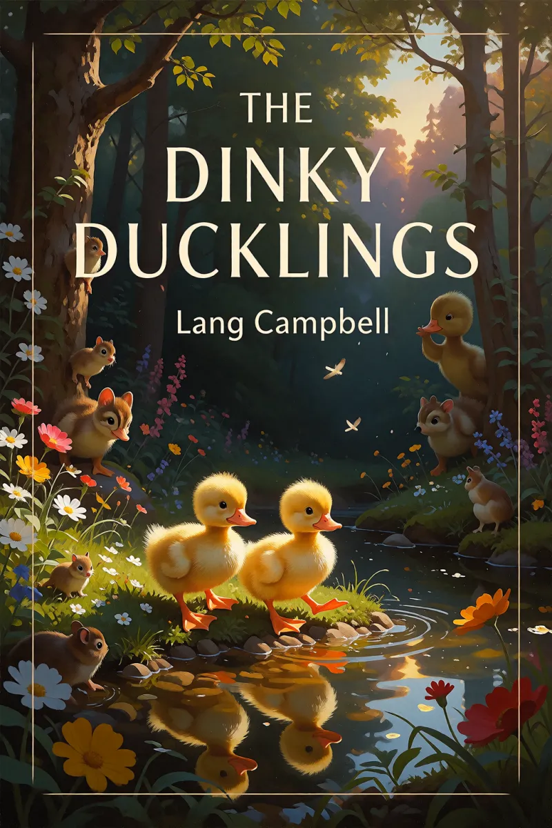 Cover of The dinky ducklings by Lang Campbell