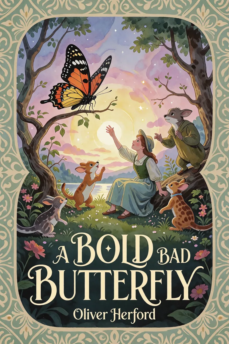 Cover of A bold bad butterfly by Oliver Herford