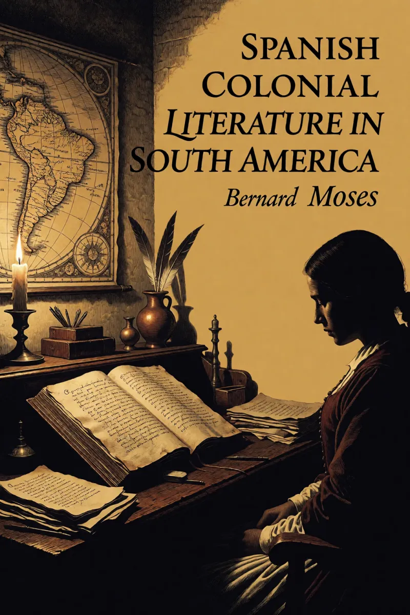 Cover of Spanish colonial literature in South America by Bernard Moses