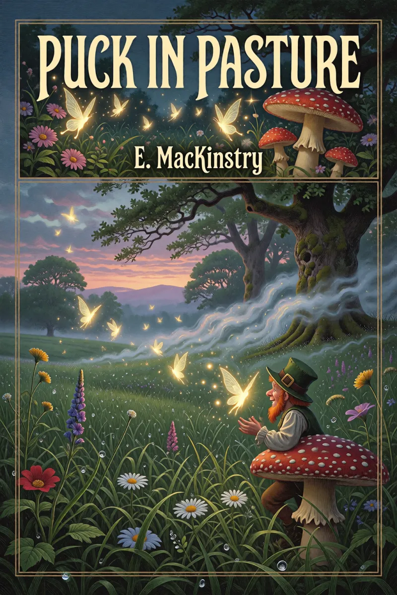 Cover of Puck in pasture by E. MacKinstry