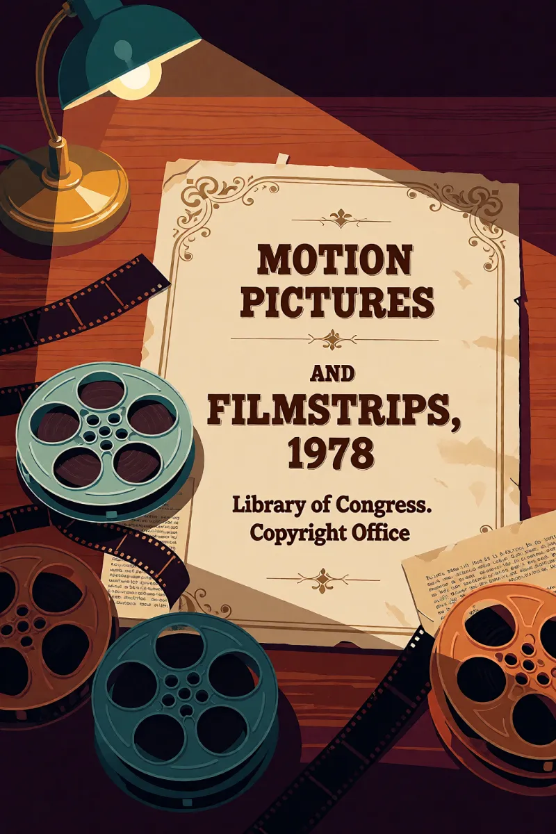 Cover of Motion pictures and filmstrips, 1978 by Library of Congress. Copyright Office