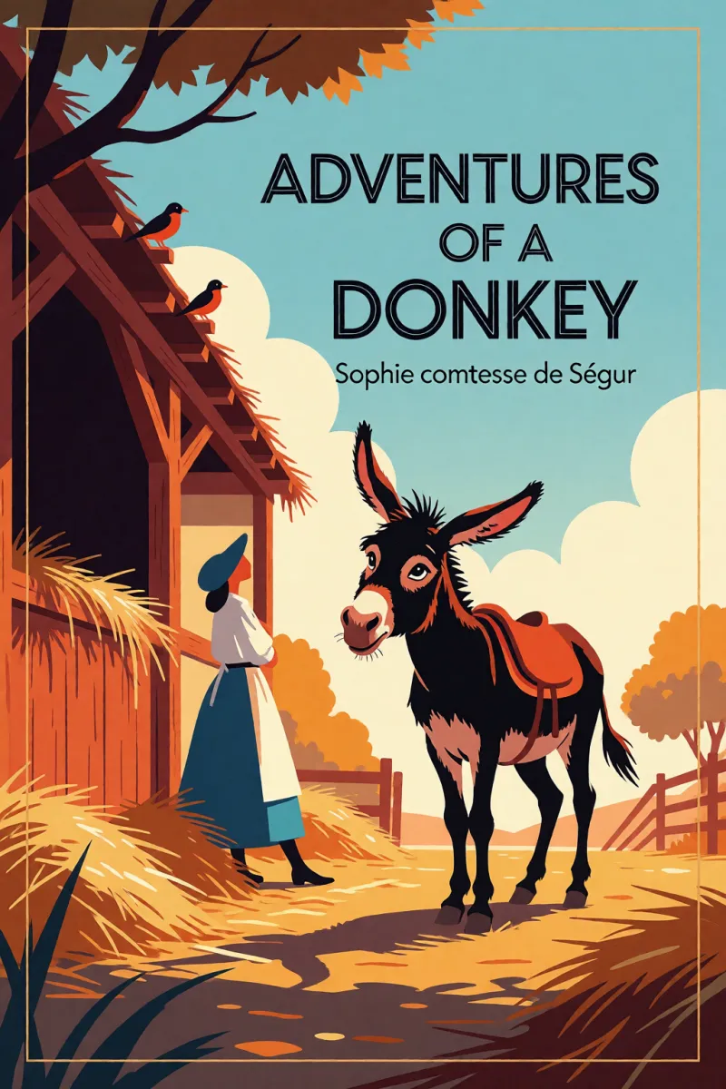 Cover of Adventures of a donkey by Sophie comtesse de Ségur