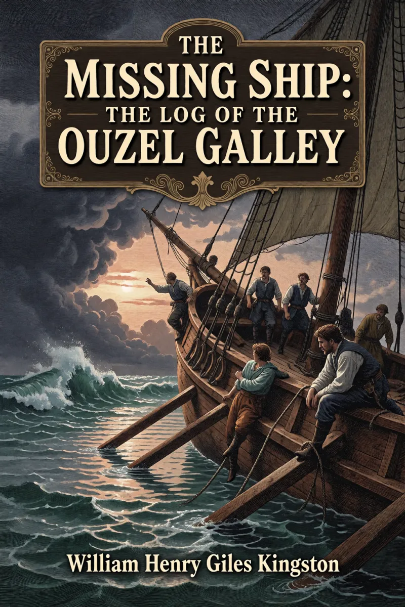 Cover of The Missing Ship: The Log of the "Ouzel" Galley by William Henry Giles Kingston