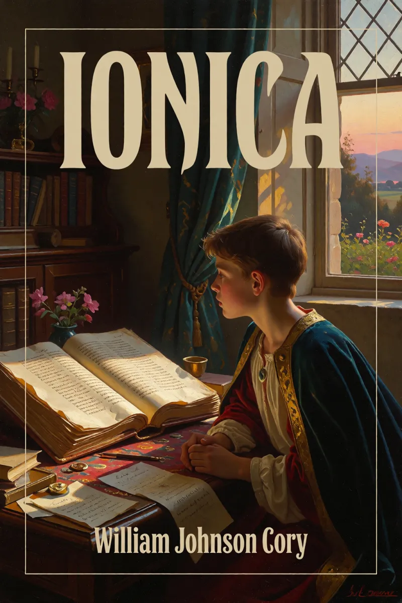 Cover of Ionica by William Johnson Cory