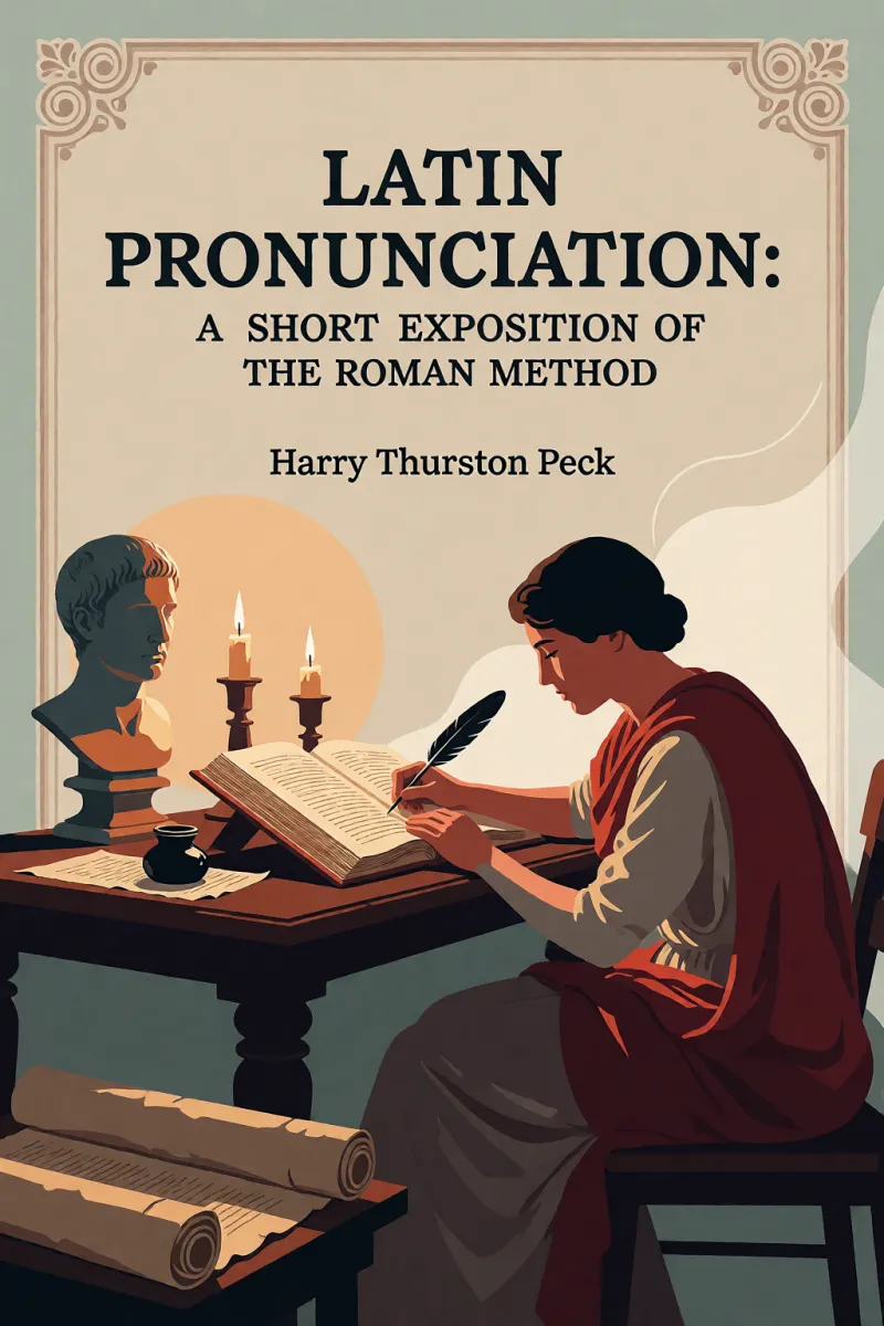 Cover of Latin Pronunciation: A Short Exposition of the Roman Method by Harry Thurston Peck