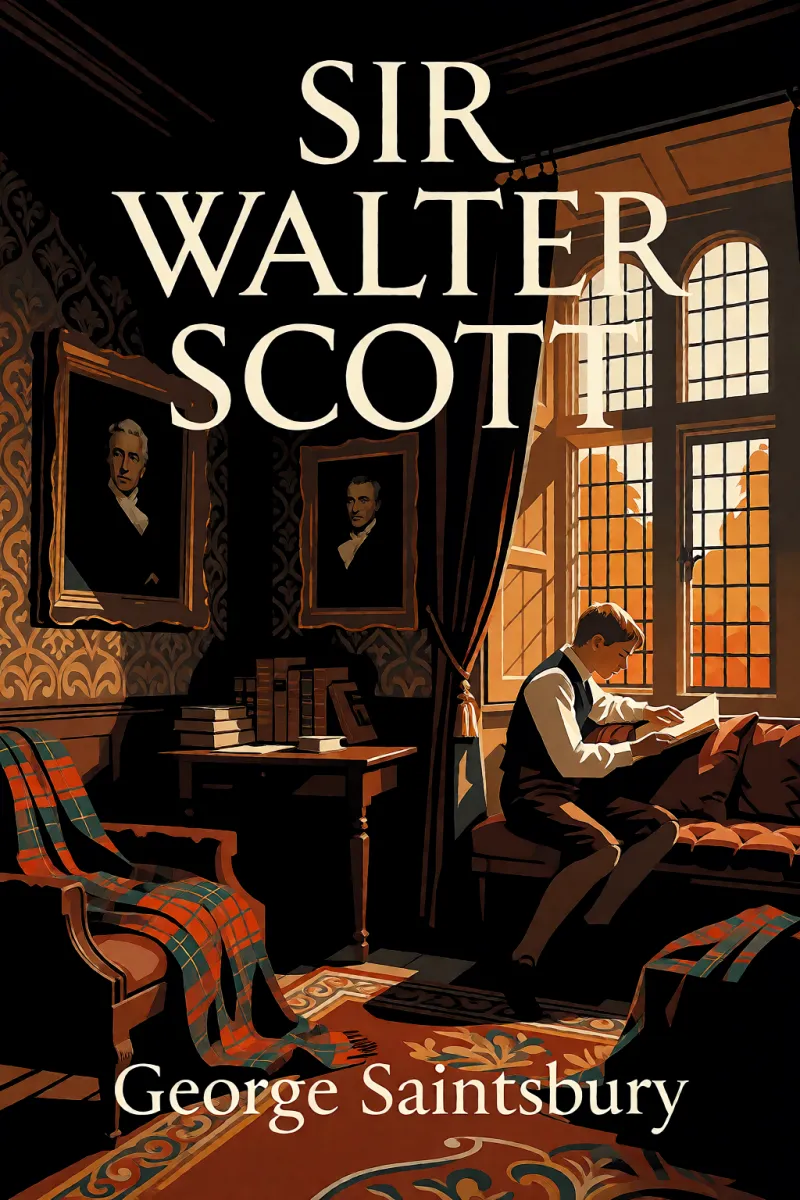 Cover of Sir Walter Scott by George Saintsbury