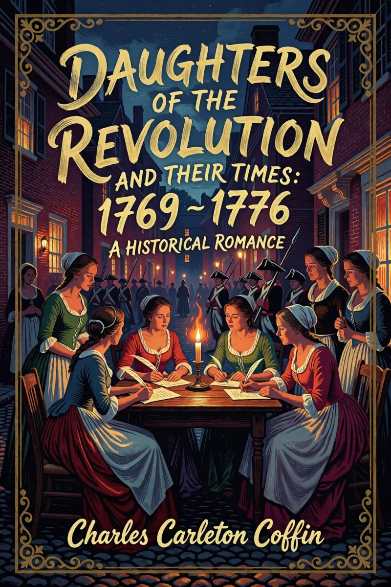 Cover of Daughters of the Revolution and Their Times: 1769 - 1776 A Historical Romance by Charles Carleton Coffin
