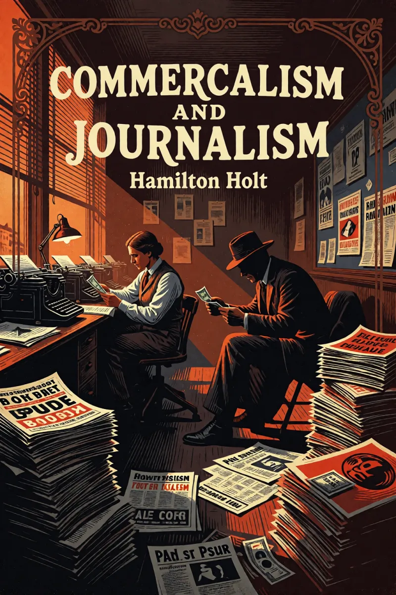 Cover of Commercialism and Journalism by Hamilton Holt