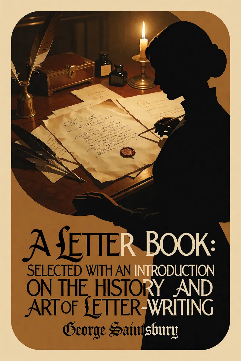 Cover of A Letter Book: Selected with an Introduction on the History and Art of Letter-Writing by George Saintsbury