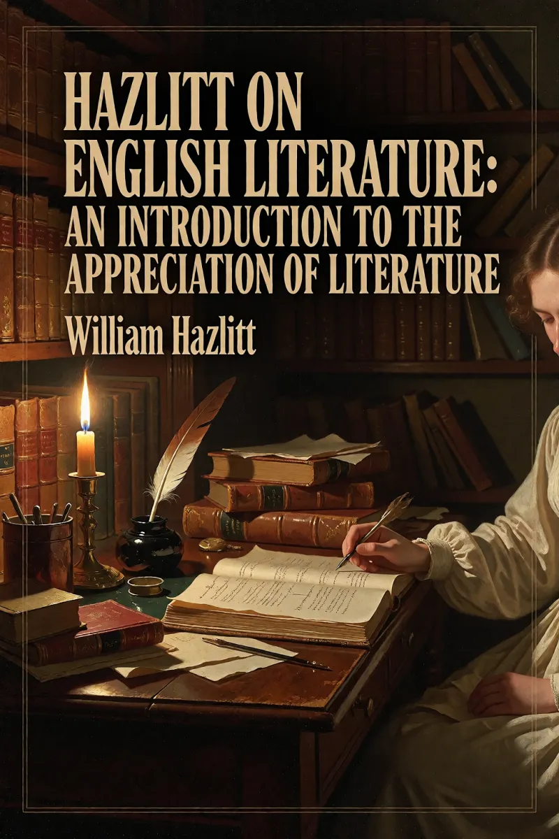 Cover of Hazlitt on English Literature: An Introduction to the Appreciation of Literature by William Hazlitt