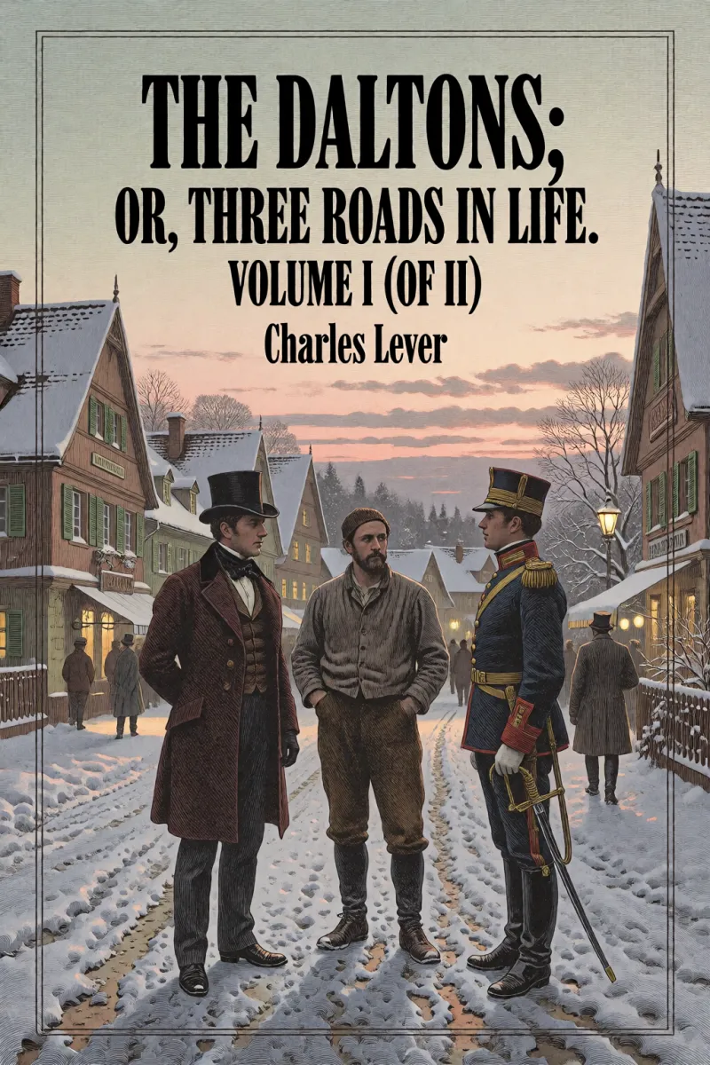 Cover of The Daltons; Or, Three Roads In Life. Volume I (of II) by Charles Lever