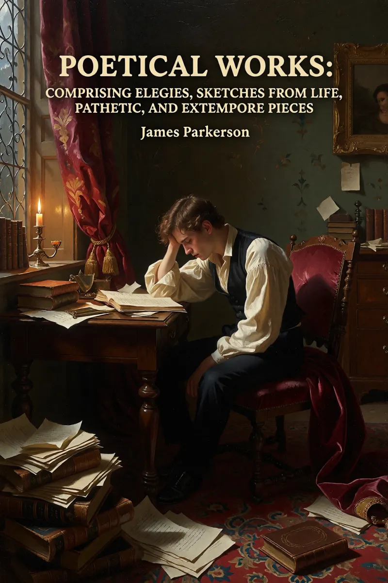Cover of Poetical Works: Comprising Elegies, Sketches from Life, Pathetic, and Extempore Pieces by James Parkerson
