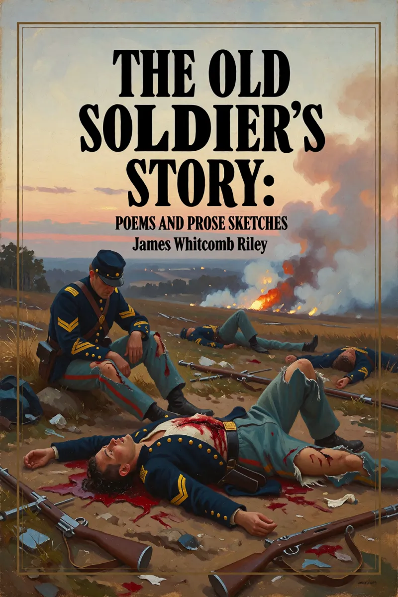 Cover of The Old Soldier's Story: Poems and Prose Sketches by James Whitcomb Riley