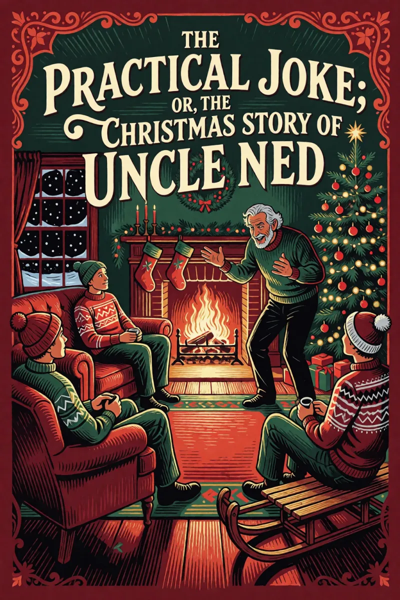 Cover of The Practical Joke; Or, The Christmas Story of Uncle Ned by Anonymous