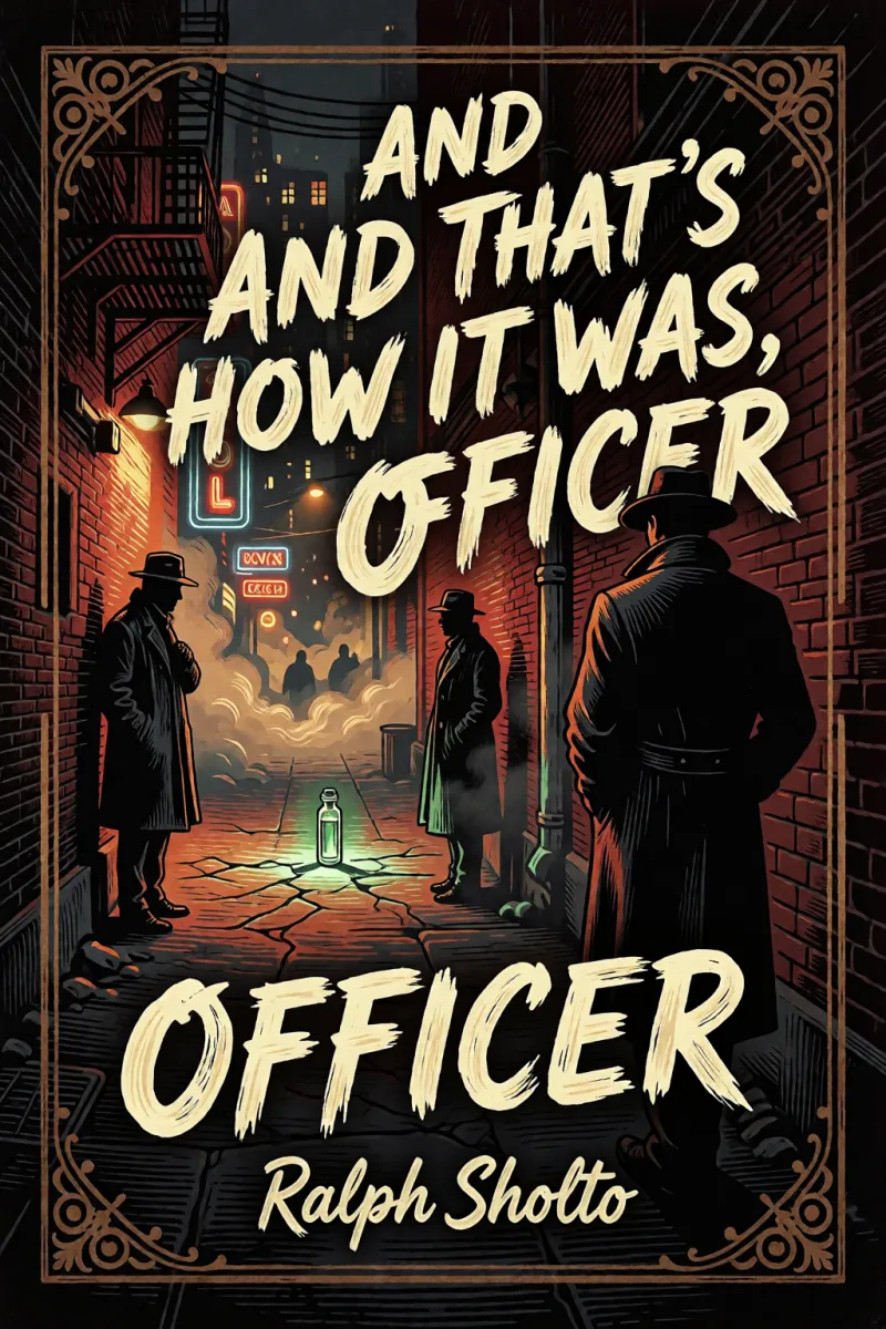 Cover of "And That's How It Was, Officer" by Ralph Sholto