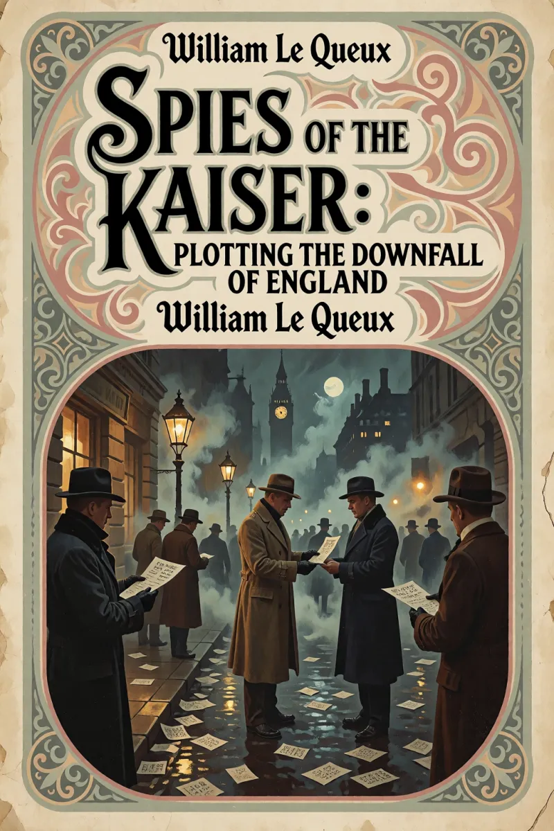 Cover of Spies of the Kaiser: Plotting the Downfall of England by William Le Queux