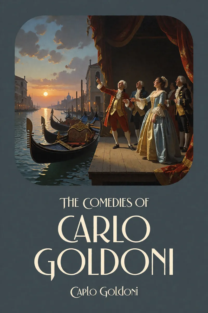 Cover of The Comedies of Carlo Goldoni by Carlo Goldoni
