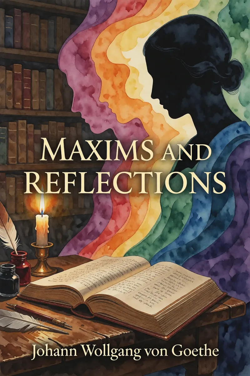 Cover of Maxims and Reflections by Johann Wolfgang von Goethe