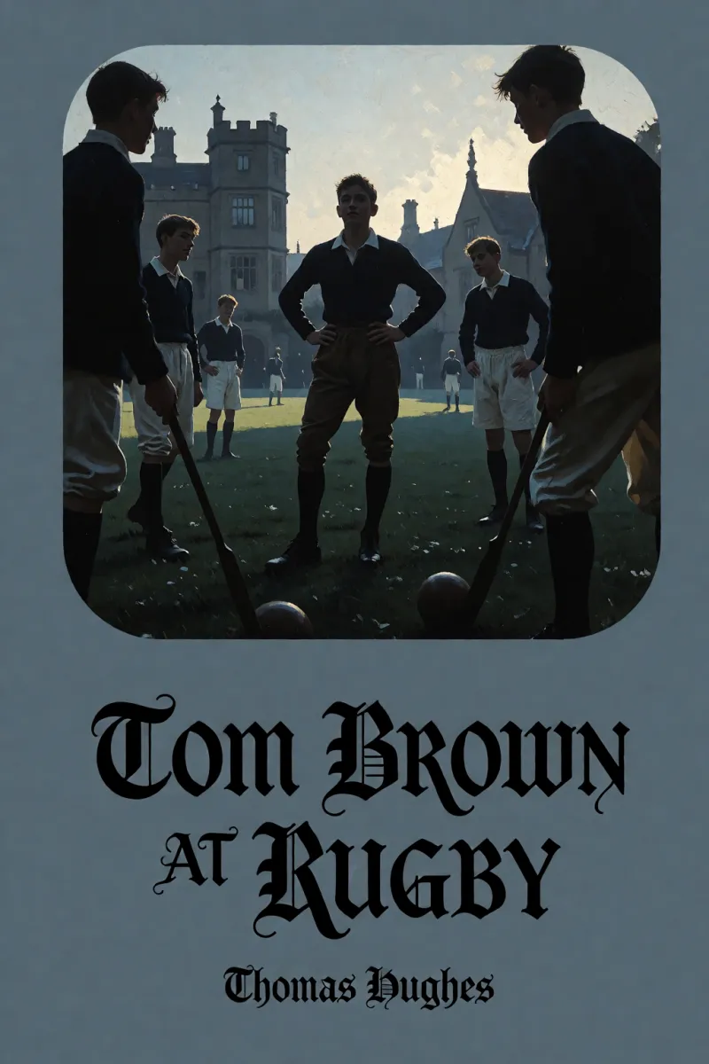 Cover of Tom Brown at Rugby by Thomas Hughes
